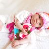 Babyset  sjaal & muts - Afbeelding 4