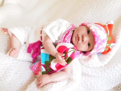 Babyset  sjaal & muts - Afbeelding 4