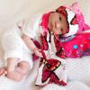 Babyset  sjaal & muts