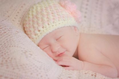 Wat een supermooie baby met klot!
