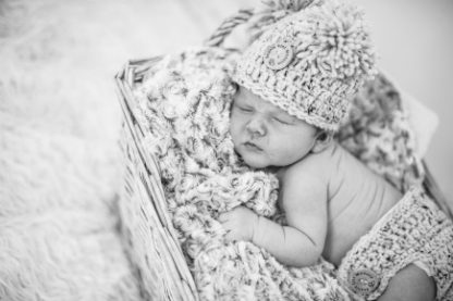 B = Genieten van een mooie lieve baby.