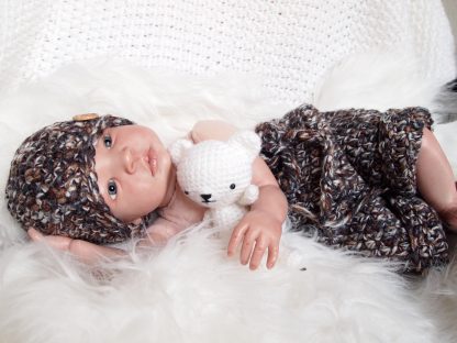 Baby beanie met broek - Afbeelding 2