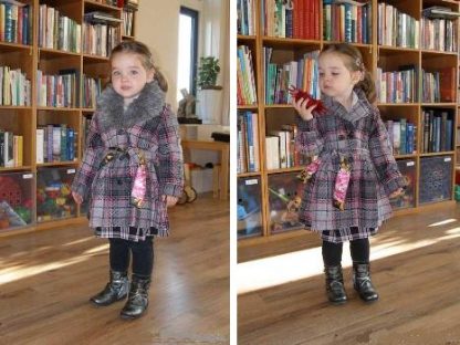Vinrose winterjas Julia Grey.