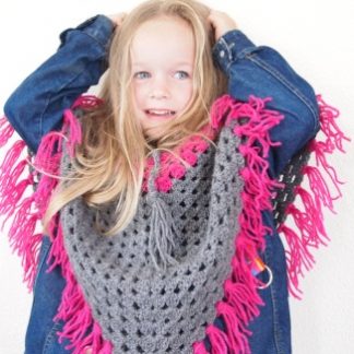 Poncho-gehaakt