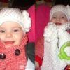 Gehaakte beanie muts met sjaal - Afbeelding 2