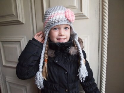 oorflap beanie muts. - Afbeelding 2