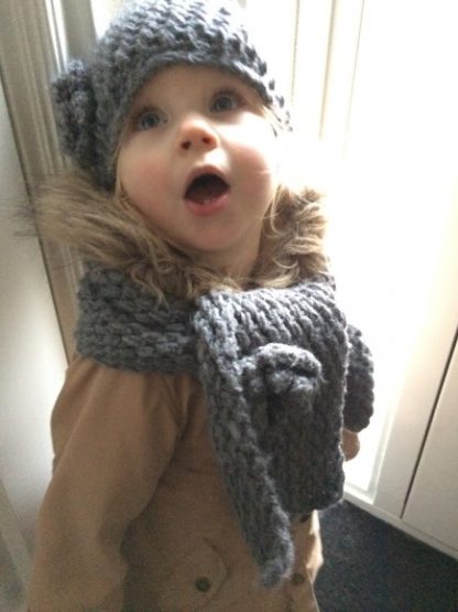 Superblij met Beanieklot set en handschoentjes.... - Afbeelding 2