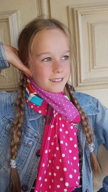 Polkadot meiden sjaal.