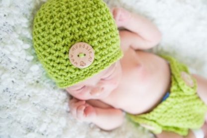 Luierbroek met baby muts - Afbeelding 3