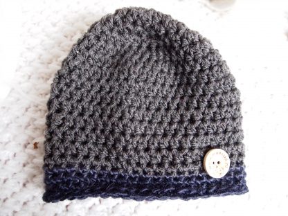 Beanieklot met knoop - Afbeelding 2