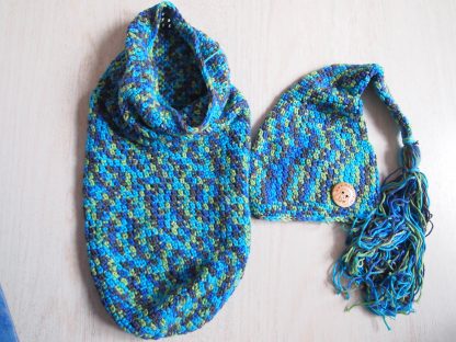 Baby kaboutermuts met cocoon - Afbeelding 2