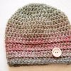 Baby muts met knoop - Afbeelding 2