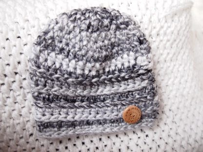 Baby beanie met koop - Afbeelding 2