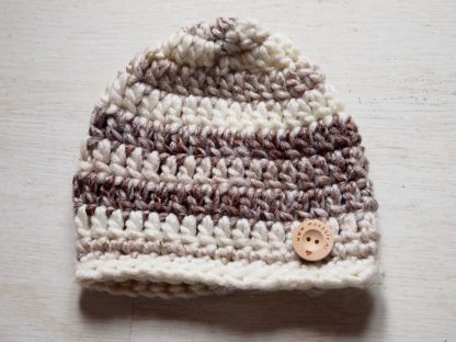 Beanie met knoop - Afbeelding 2