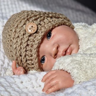 Baby-beanie-met-knoop